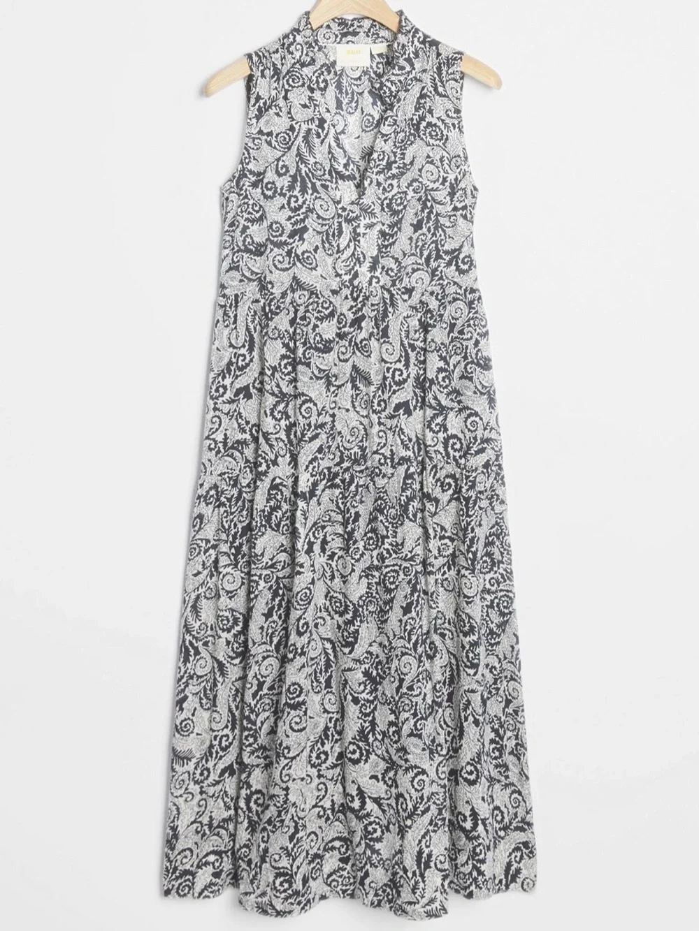 🛍️SALE Anthropologie Maeve Marya floral boho flowy maxi dress sz XL EUC - Picture 2 of 11